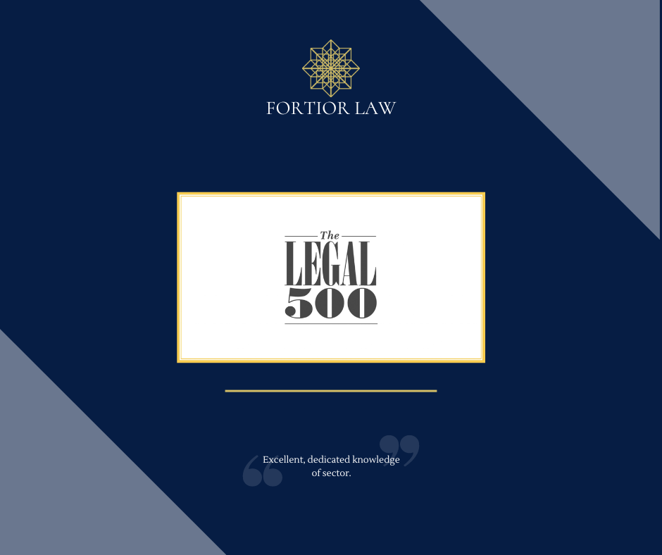 Український офіс Fortior Law увійшов до рейтингу Legal 500